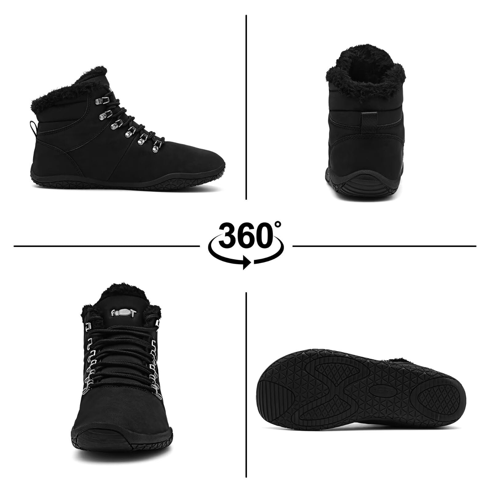 Босоногі Черевики Merdoo Унісекс Весна Шкіра, фото №5