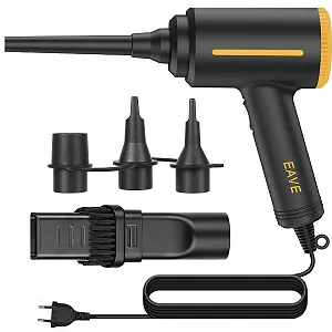 Электрическая воздуходувка Eave 500 Вт 2 скорости Проводная 145 г - Фото 1