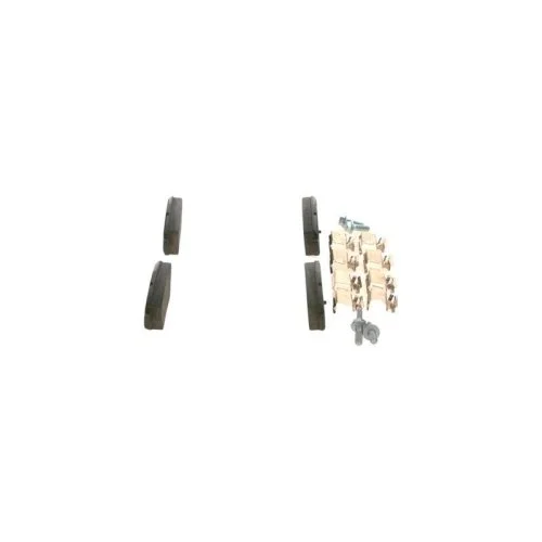 Комплект тормозных колодок, дисковый тормоз BOSCH 0 986 494 222, фото №4