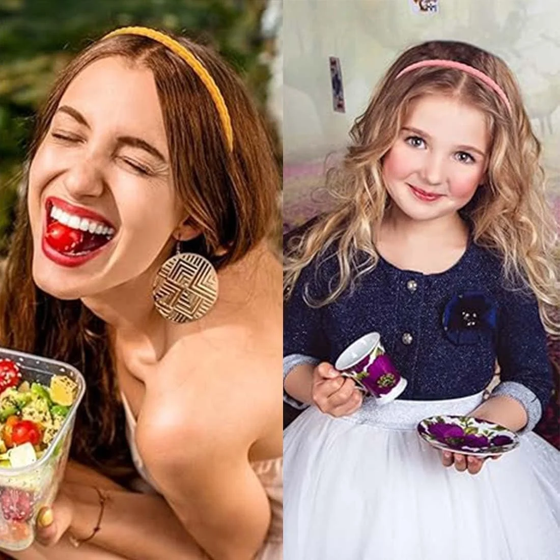 Тонкі обручі Pack of 8 LAKJUOZ, фото №5 Тонкі обручі Pack of 8 LAKJUOZ, фото №5