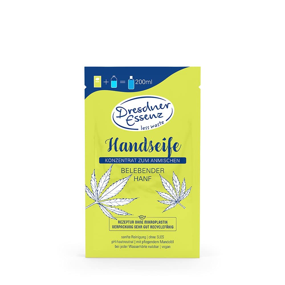 Концентрат для душа и ванны Dresdner Essenz Shower Bath Invigorating Hemp для смешивания, фото №1