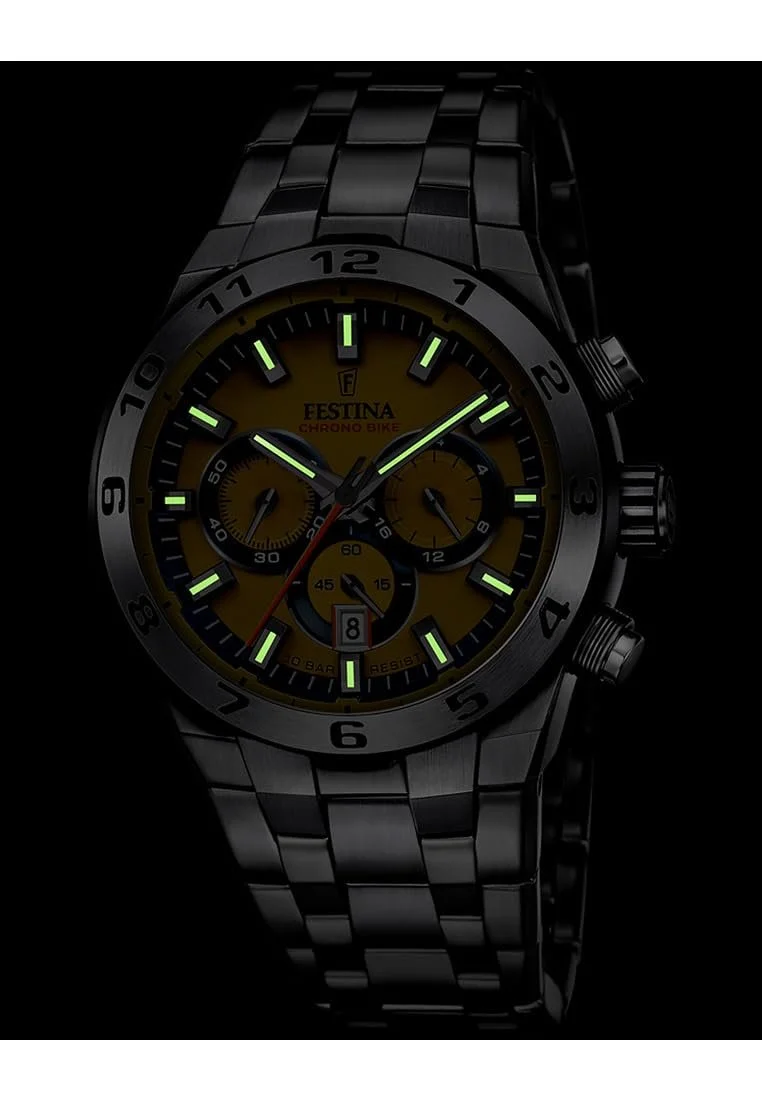 Годинник Festina Chrono Bike Чоловічий Синій з ремінцем з нержавіючої сталі, фото №6 Годинник Festina Chrono Bike Чоловічий Синій з ремінцем з нержавіючої сталі, фото №6