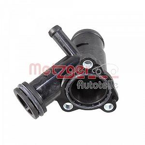 Фланец охлаждающей жидкости METZGER 4010417 для водяного насоса для MERCEDES-BENZ synthetic.ua - Фото 1