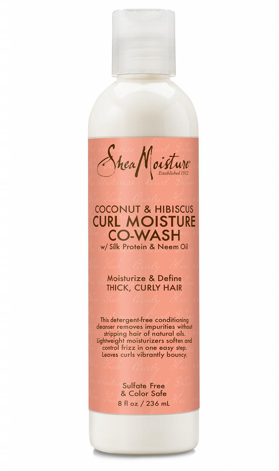 Кондиционер Shea Moisture Co-Wash Conditioning Cleanser Coconut & Hibiscus 8 унций (2 упаковки), фото №2 Кондиционер Shea Moisture Co-Wash Conditioning Cleanser Coconut & Hibiscus 8 унций (2 упаковки), фото №2