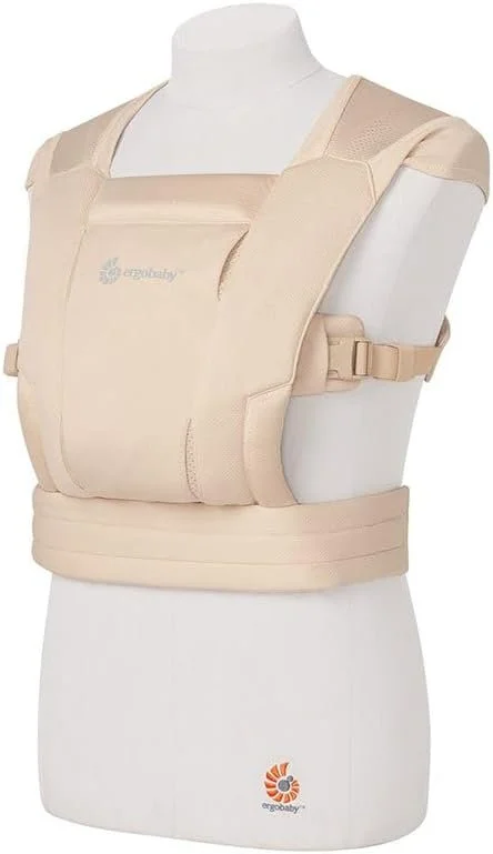 Дитячий рюкзак-переноска Ergobaby Embrace Soft Air Mesh для новонароджених 2-позиційний Кремовий, фото №3