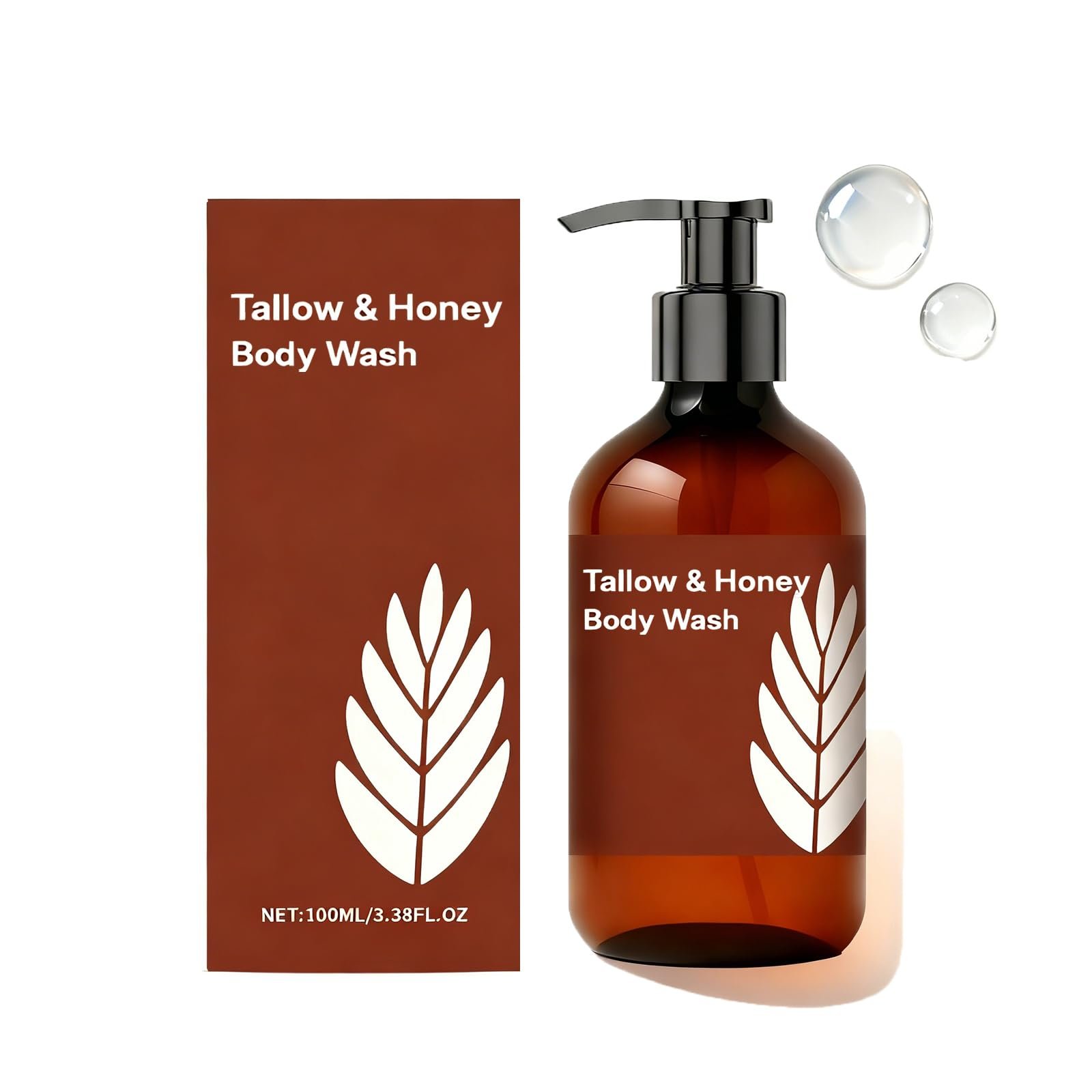 Гель для душу Tallow and Honey зволожуючий з яловичим жиром та медом, фото №1 Гель для душу Tallow and Honey зволожуючий з яловичим жиром та медом, фото №1