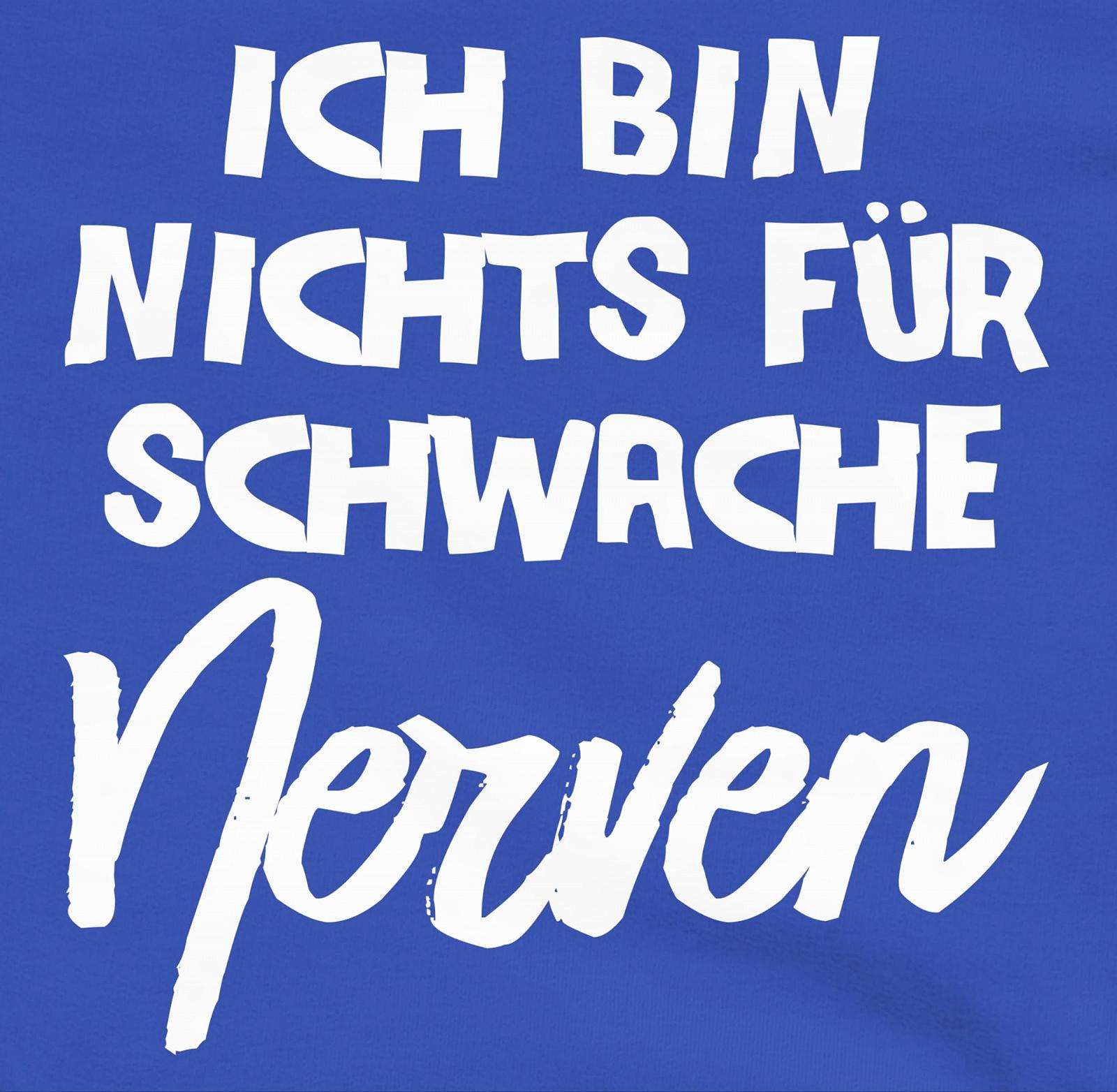 Детская Толстовка Statement Spr",u00fcchе Ich Bin Nichts f",u00fcr schwache Nerven Comic, фото №2