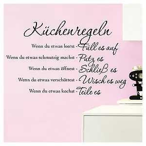 Наклейка на стіну Gran Dora W957 Kitchen Rules - Фото 1