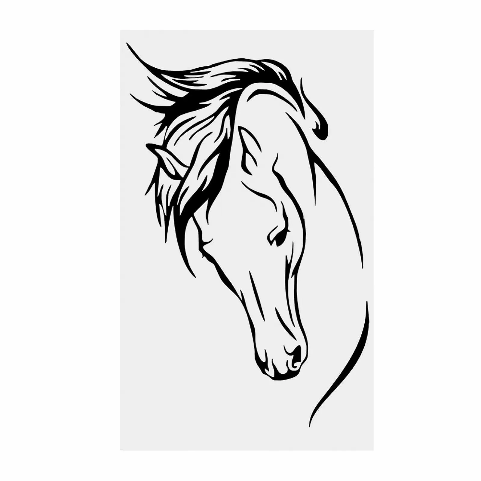 Наклейка на стену Horse Design 27 x 44 см, фото №7