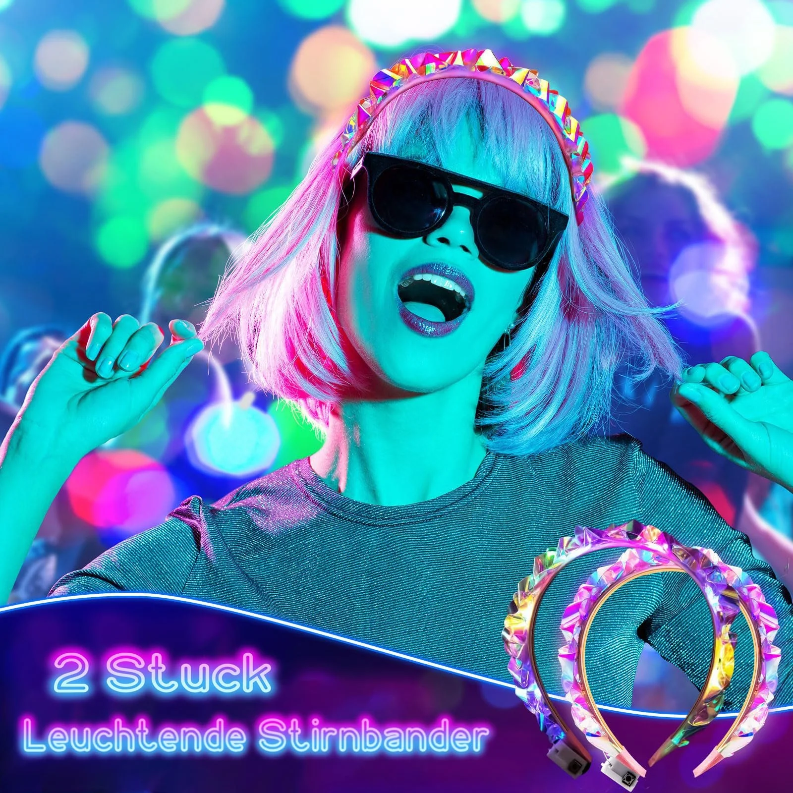 Світлодіодна Обруч на голову Classic M, фото №2