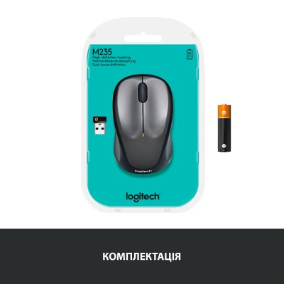 Мышка Logitech M235 Grey (910-002201), фото №7
