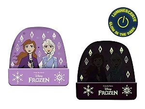 Шапка Coriex Anna Elsa Frozen з літерами та яскравими контурами 2 розміри - Фото 1