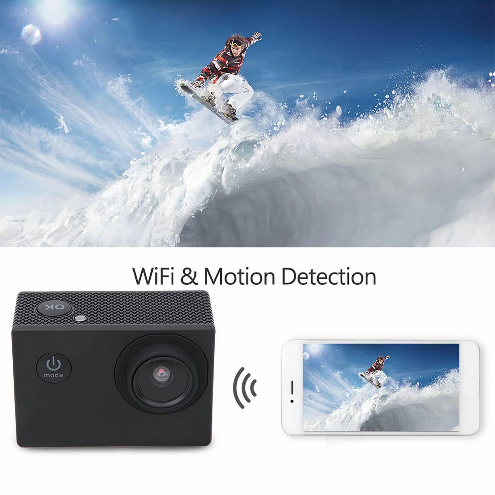 Екшн-камера CFTGIW WiFi Action 1080P FHD 30M, фото №3