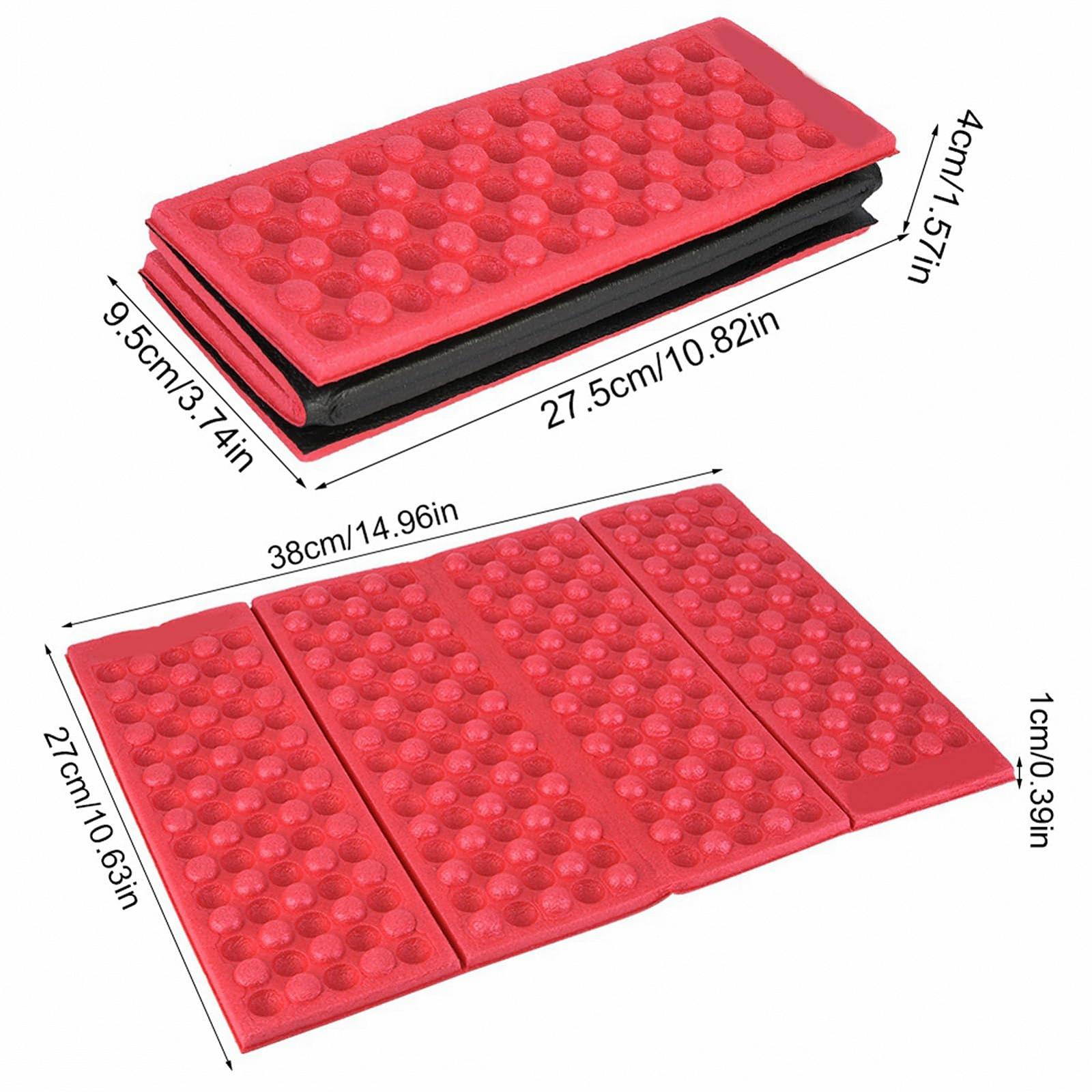 Подушка Qukaim Camping Seat Мат складной Водонепроницаемый Red and Black, фото №5