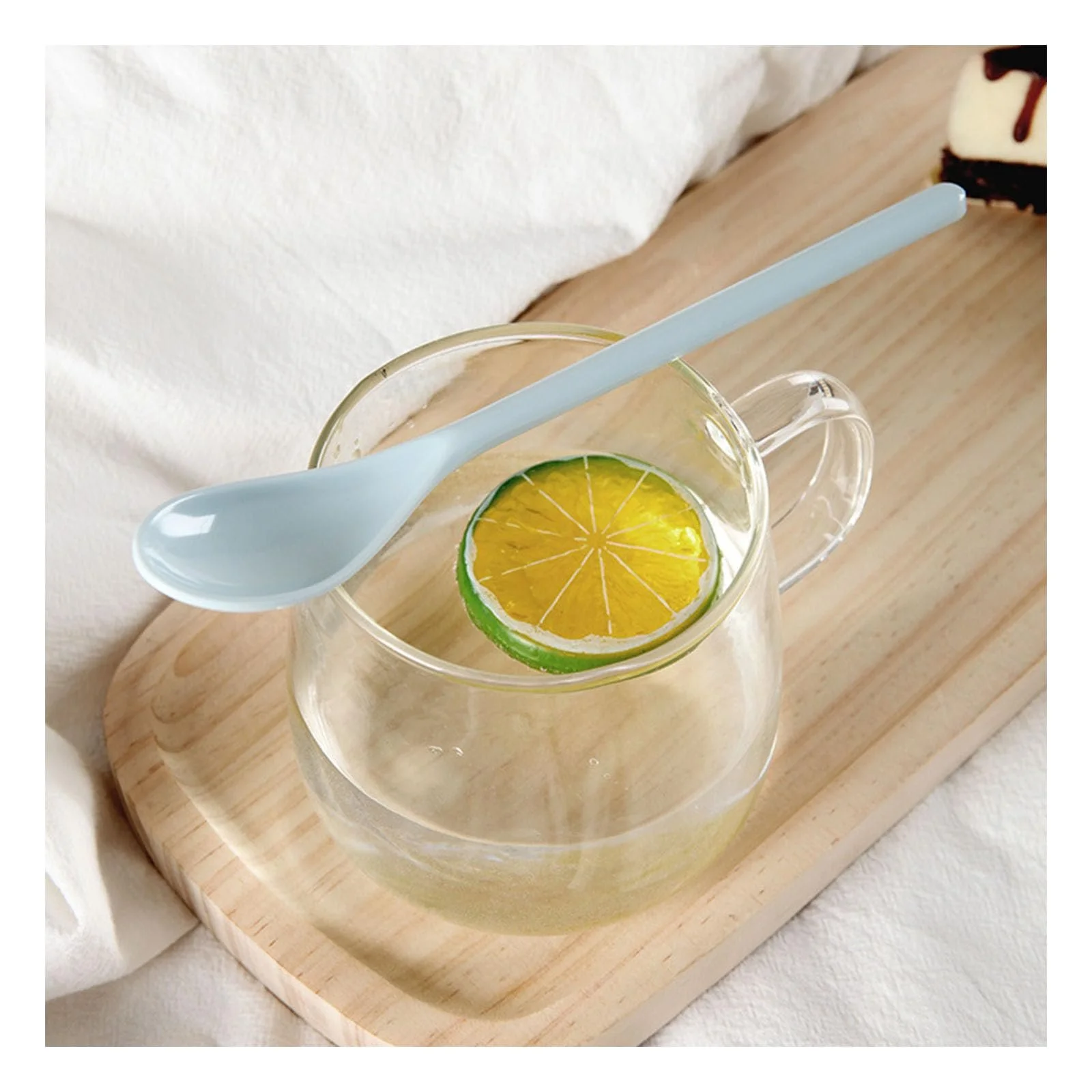 Набор 5 пластиковых ложек длинные пластиковые ложки пластиковые ложки длинные пластиковые разноцветные пластиковые ложки меламиновые ложки для мороженого цветные длинные ложки для варенья суповые ложки небьющиеся разноцветные десертные кофейные, фото №5