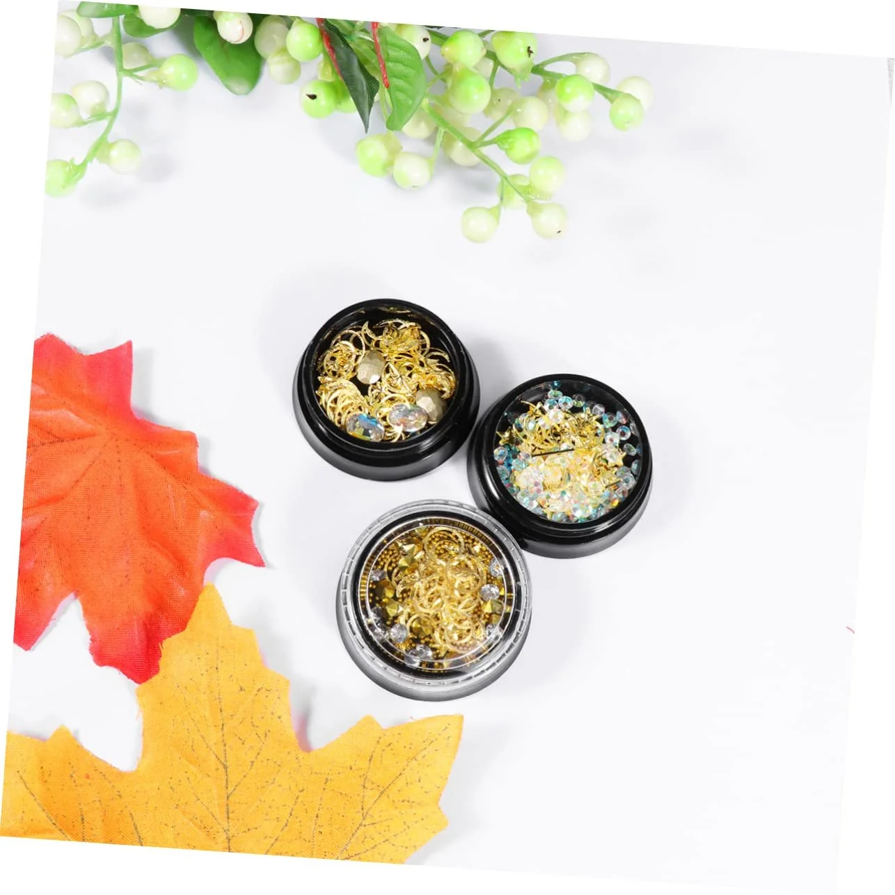 Набір кольорових страз FRCOLOR для манікюру, 3D, фото №7