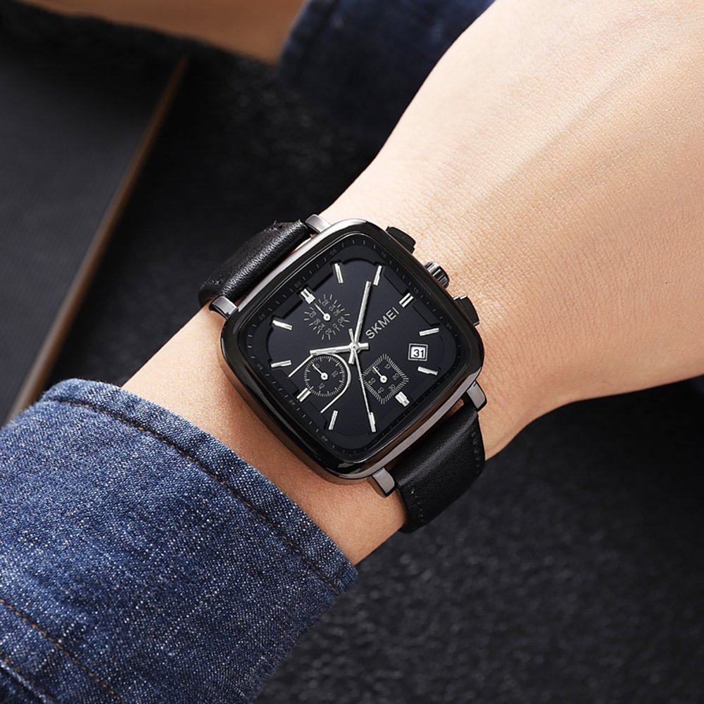 Годинник Skmei 2182 Black-Silver, фото №3
