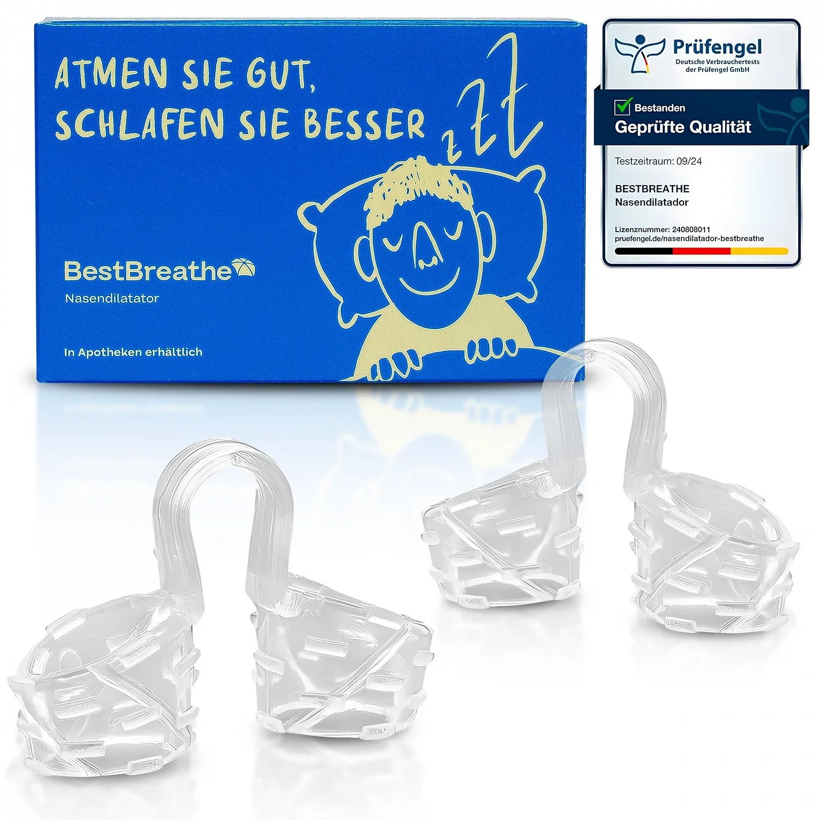 Назальный дилататор Best Breathe для лучшего сна Улучшает носовое дыхание, фото №1 Назальный дилататор Best Breathe для лучшего сна Улучшает носовое дыхание, фото №1