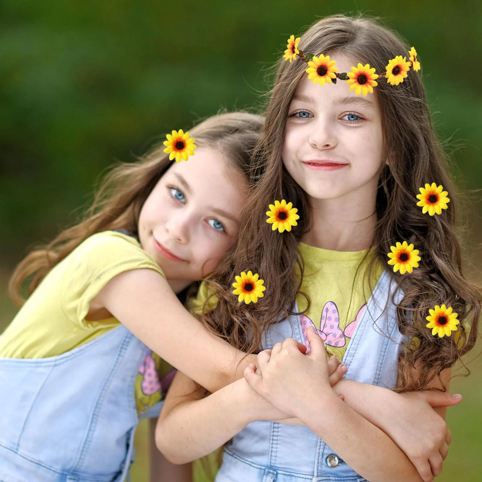 Вінок MUNKST Соняшник, набір з 10 штук, фото №6