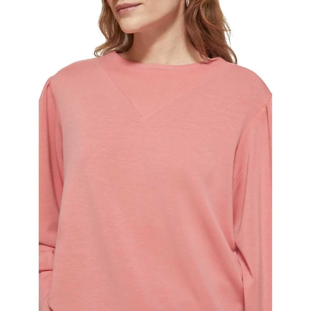 Женская толстовка Scotch & Soda с плиссированной кокеткой и швом, модал, фото №5