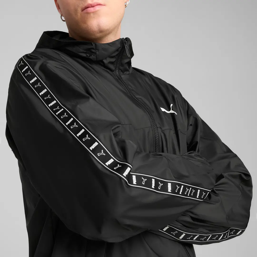 Ветровка Puma ESS Tape Windbreaker 68462901 Черный XL, фото №3