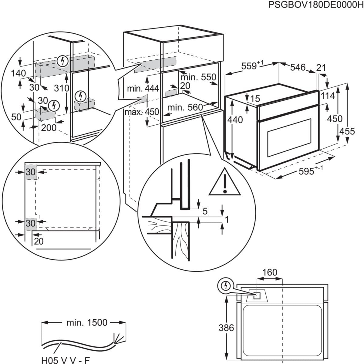 Встраиваемая микроволновая печь AEG KMK721880W 1000 Вт Гриль 1200 Вт Программа разморозки 3 запрограммированные функции Дисплей Excite (TFT-Touch) 42 л Белая, фото №7
