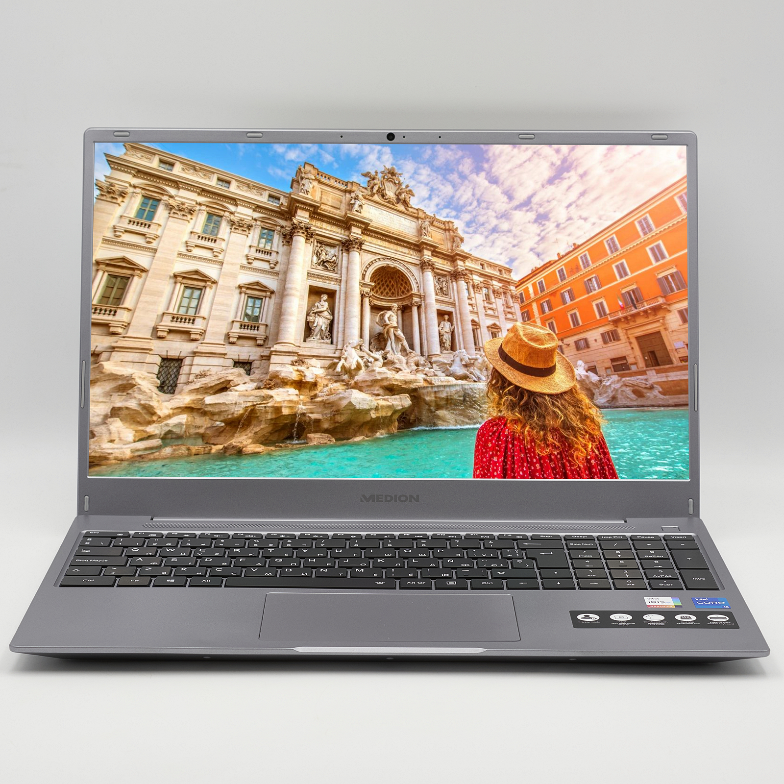 Ноутбук Medion E16401 16.1 дюйма Intel Core i5-1135G7 ОЗУ 8 ГБ SSD 512 ГБ Intel Iris Xe Graphics Металлический корпус, фото №1