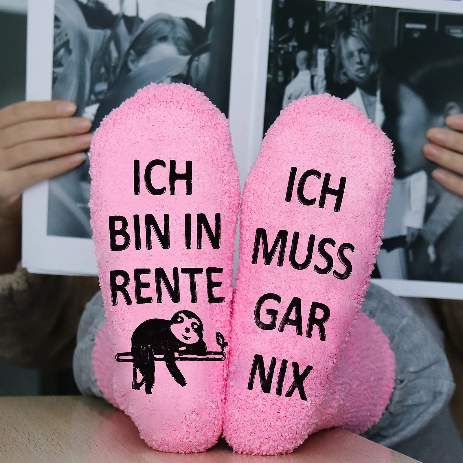 Пушистые носки Jeasona, фото №2