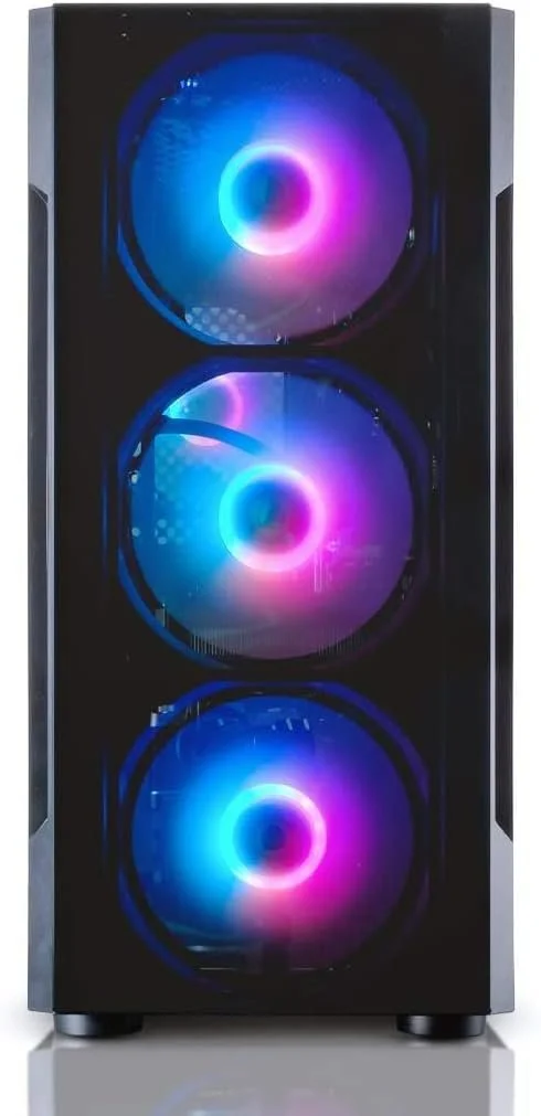 Комп’ютер AWD-IT Gaming PC / Intel Core i5-10400 / RAM 16GB / SSD 512GB / HDMI / LAN  / Windows 11 / Чорний, фото №2