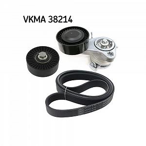 Комплект поліклинового ременя SKF VKMA 38214 для BMW OPEL VAUXHALL BMW (BRILLIANCE) - Фото 1