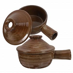 Набор керамических кастрюль Toyvian 2 шт. для микроволновой печи с крышками универсальный для выпечки и тушения - Фото 1