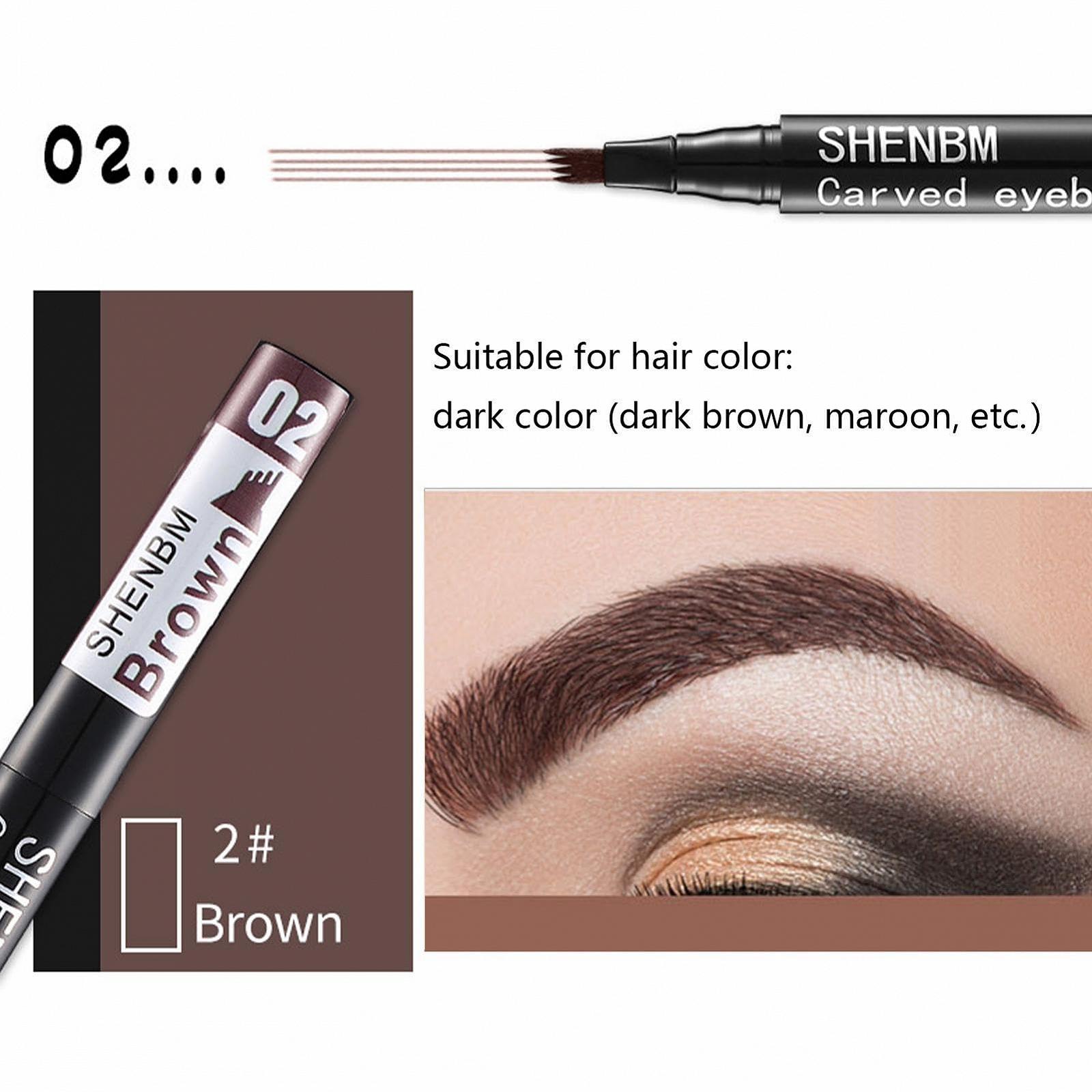 Олівець Nupaque Eyebrow Pencil з 4-ма наконечниками, фото №5