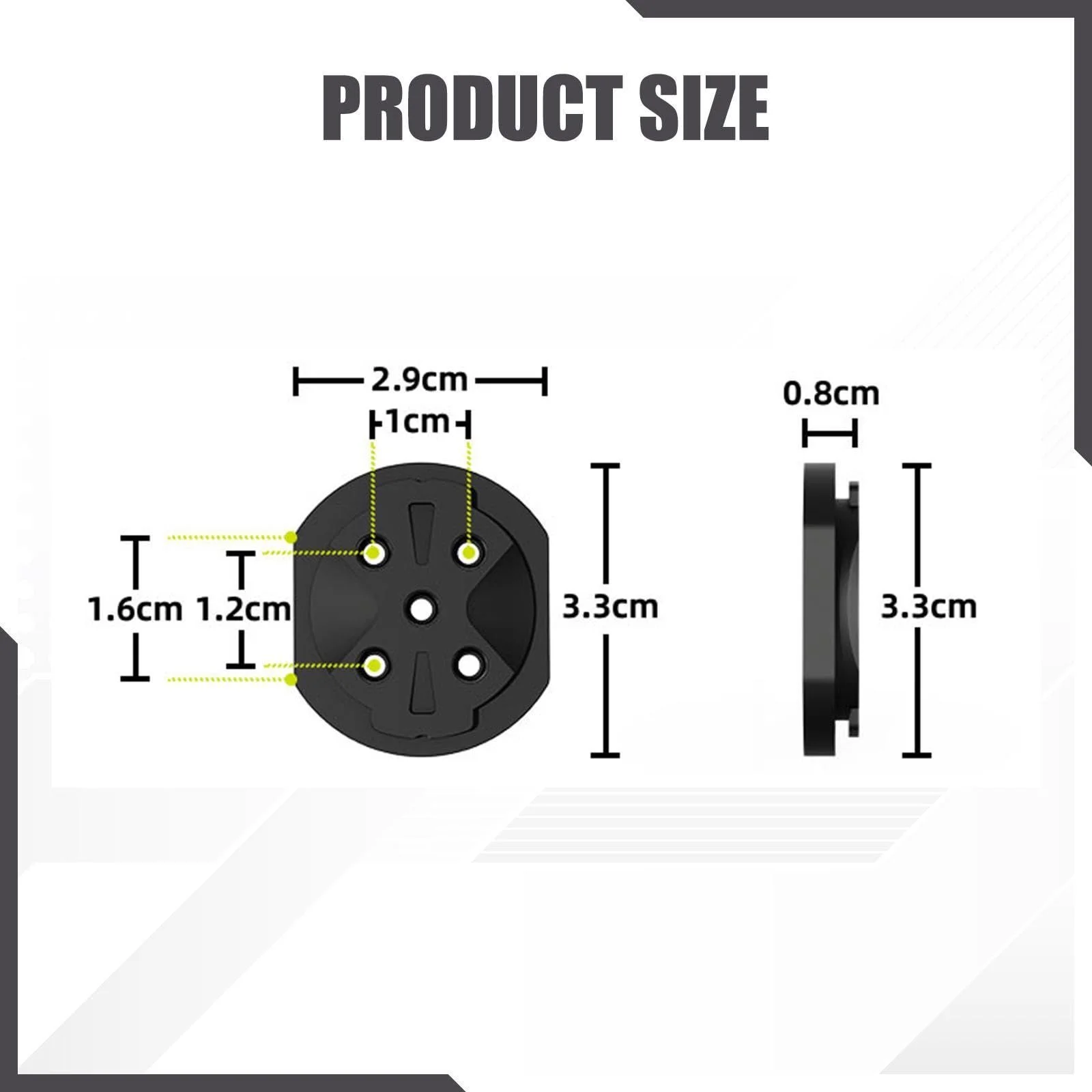 Ремкомплект базы велокомпьютера kowaku Easy Assembly, фото №5