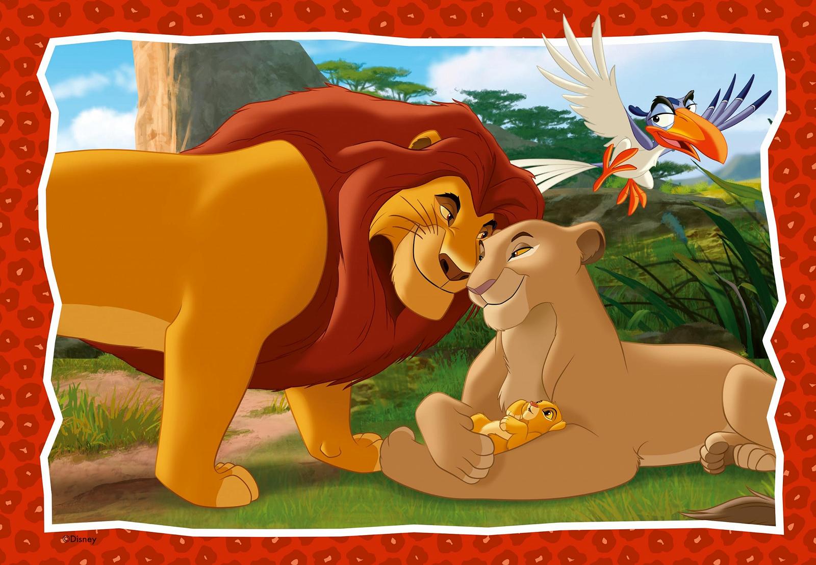 Дитячий пазл Ravensburger Disney Lion King Circle of Life 12001029 2 x 24 деталі від 4 років, фото №2