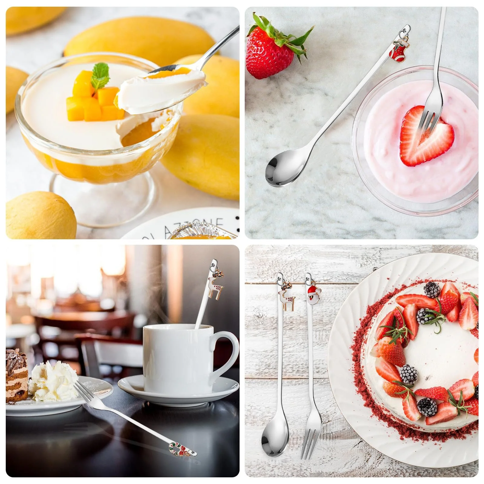 Набор рождественской посуды, 12 предметов, фото №7