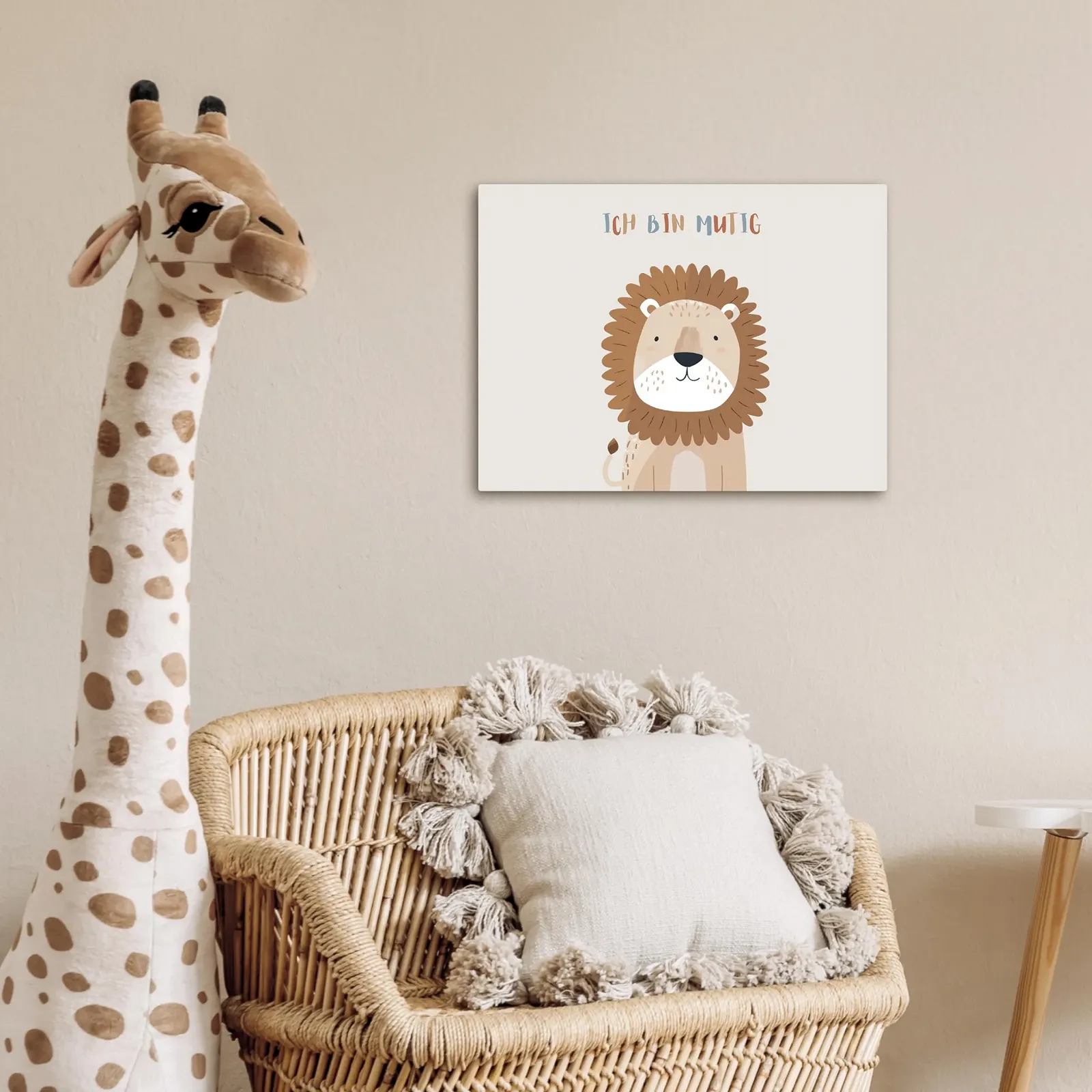 Картина на полотні MuchoWow Lion - I'm Brave Пастель Тварини 40 x 30 см, фото №4 Картина на полотні MuchoWow Lion - I'm Brave Пастель Тварини 40 x 30 см, фото №4