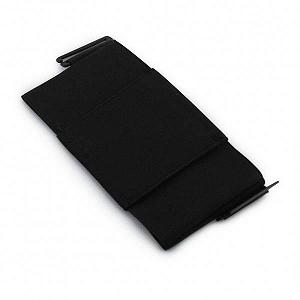 Сумка на пояс для документов Чёрная - Фото 1