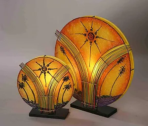 Настольная лампа Naomi Mood Lighting 35 см synthetic.ua - Фото 1