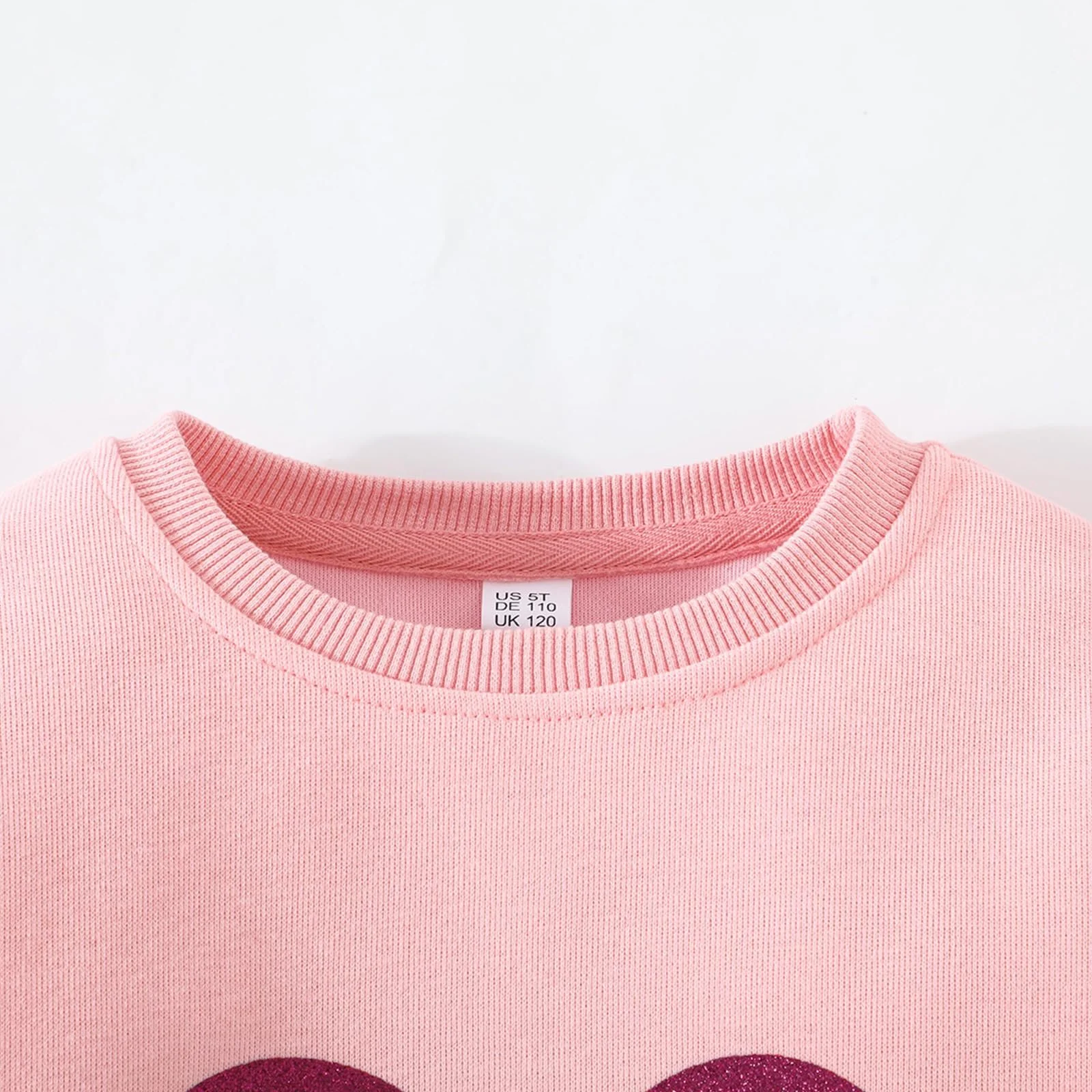 Balkorith Дівчата Дитячий світшот на День святого Валентина, фото №4