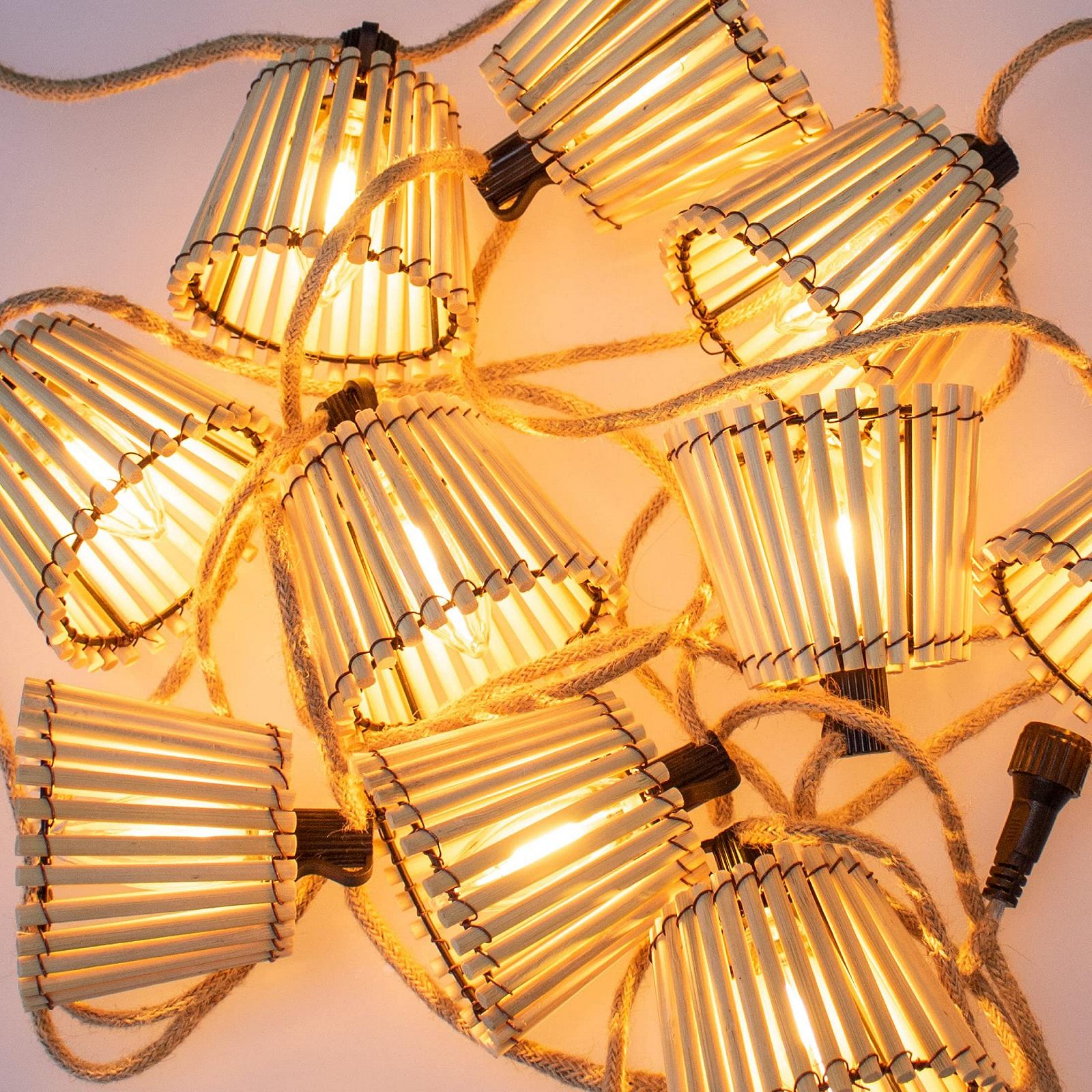 Гірлянда Moovere OKINAWA 10 LED 8 м Білий, фото №4