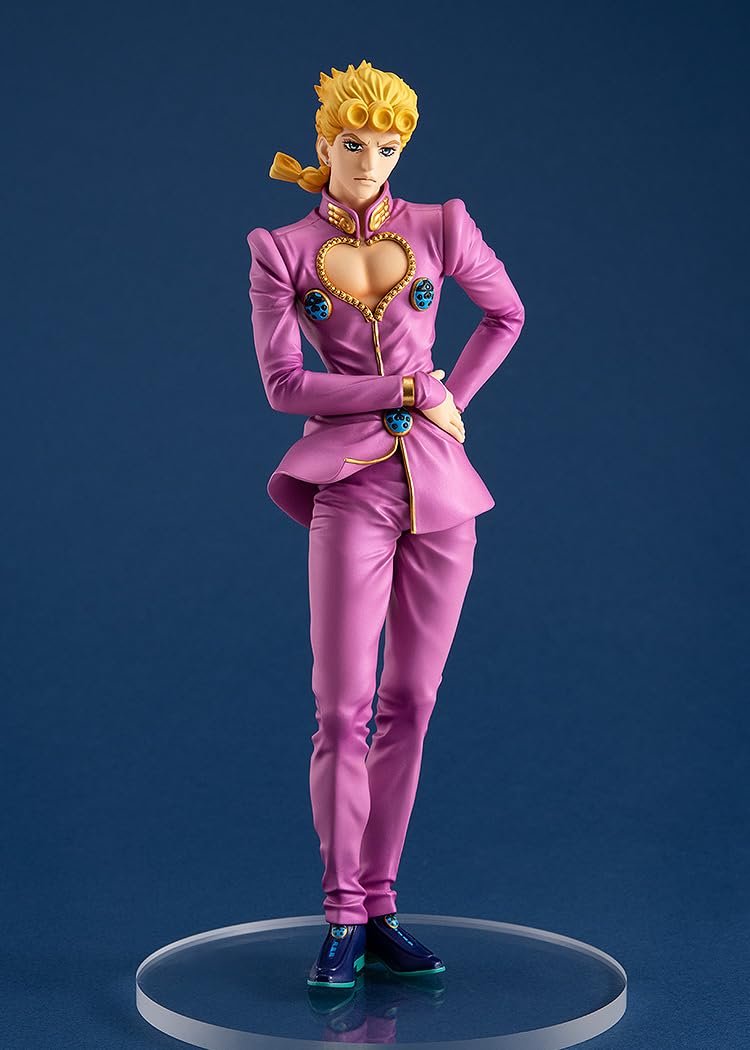 Статуя ПВХ JoJo's Bizarre Adventure Golden Wind Pop Up Parade Giorno Giovanna 16 см, фото №4