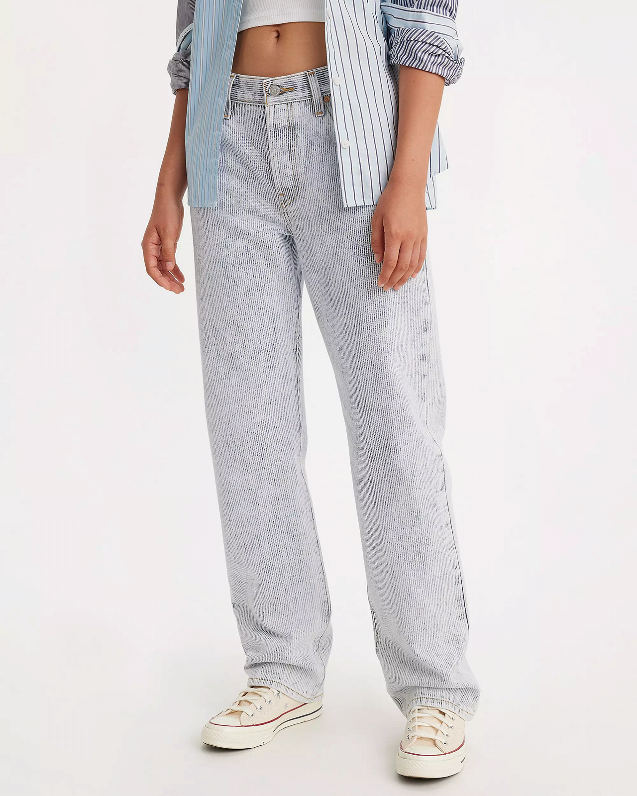 Женские джинсы Levis - 501 '90S Mini Rail Stripe 501 - Womens - 25, фото №2