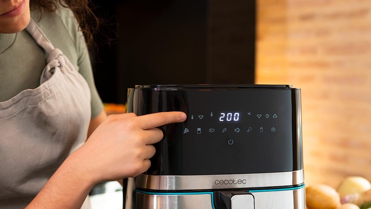 Мультипечь Cecotec Cecofry Full Inox 5500 Pro 5.5 Л 1700 Вт Stainless Steel, фото №8 Мультипечь Cecotec Cecofry Full Inox 5500 Pro 5.5 Л 1700 Вт Stainless Steel, фото №8