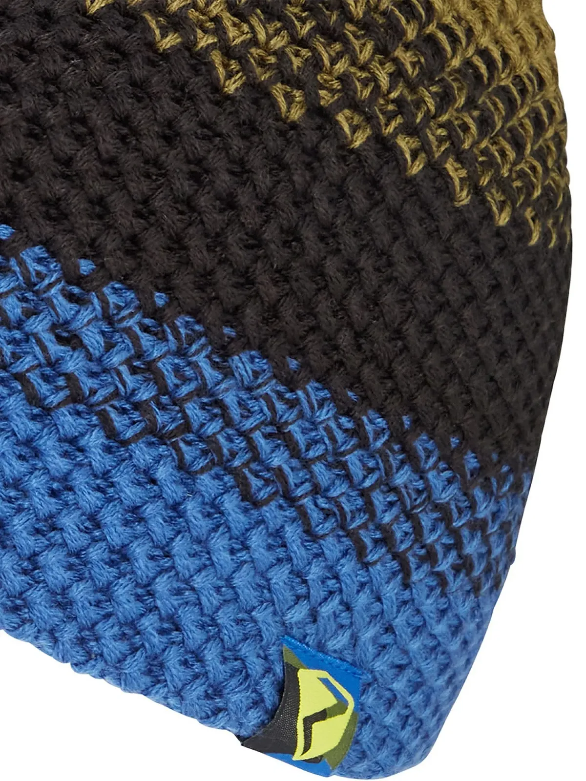 Вязаная шапка Ziener ISHI, трехцветная, детская, унисекс, фото №3