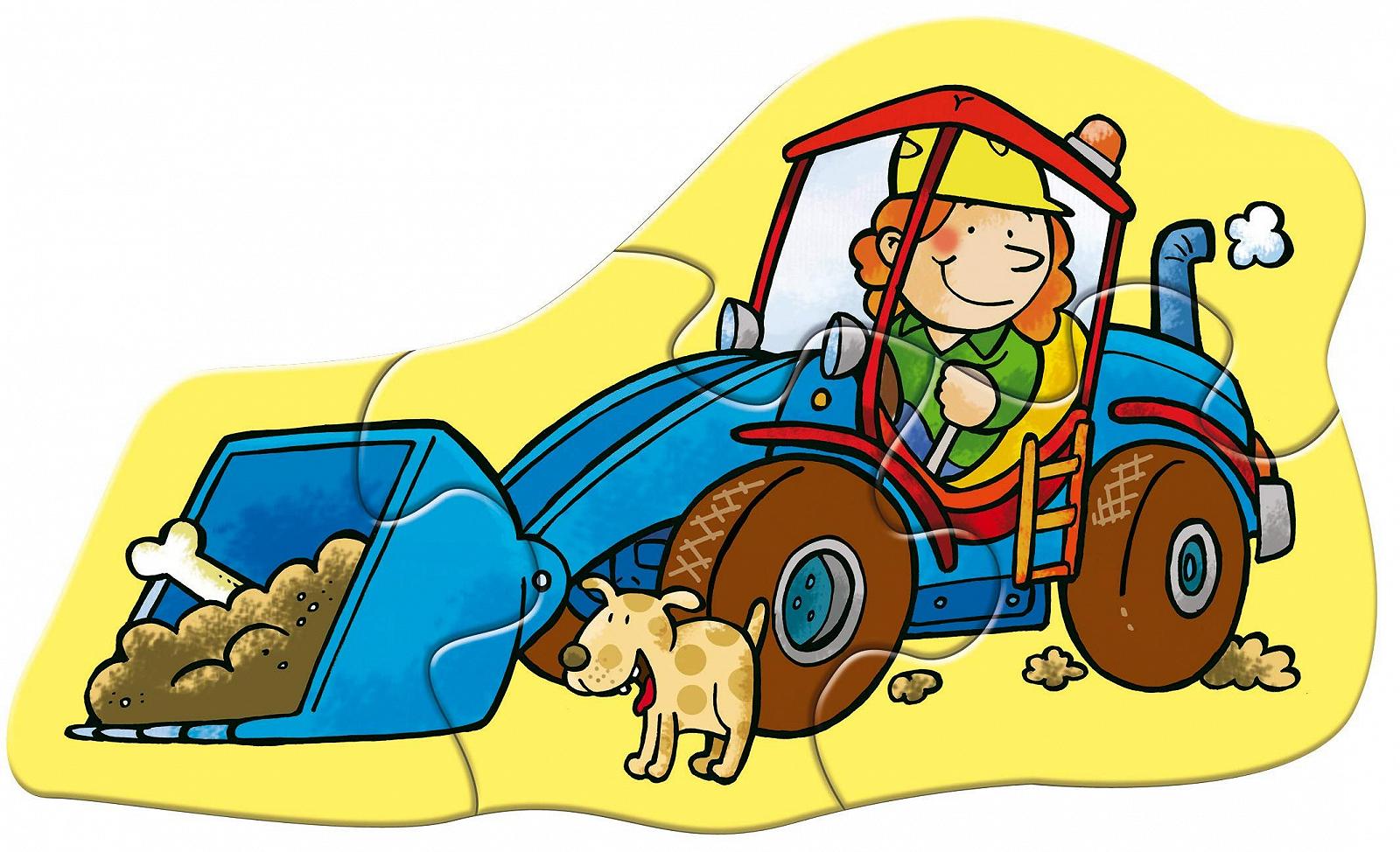 Пазл Habermaass GmbH 6 первых пазлов Строительная площадка, фото №3 Пазл Habermaass GmbH 6 первых пазлов Строительная площадка, фото №3