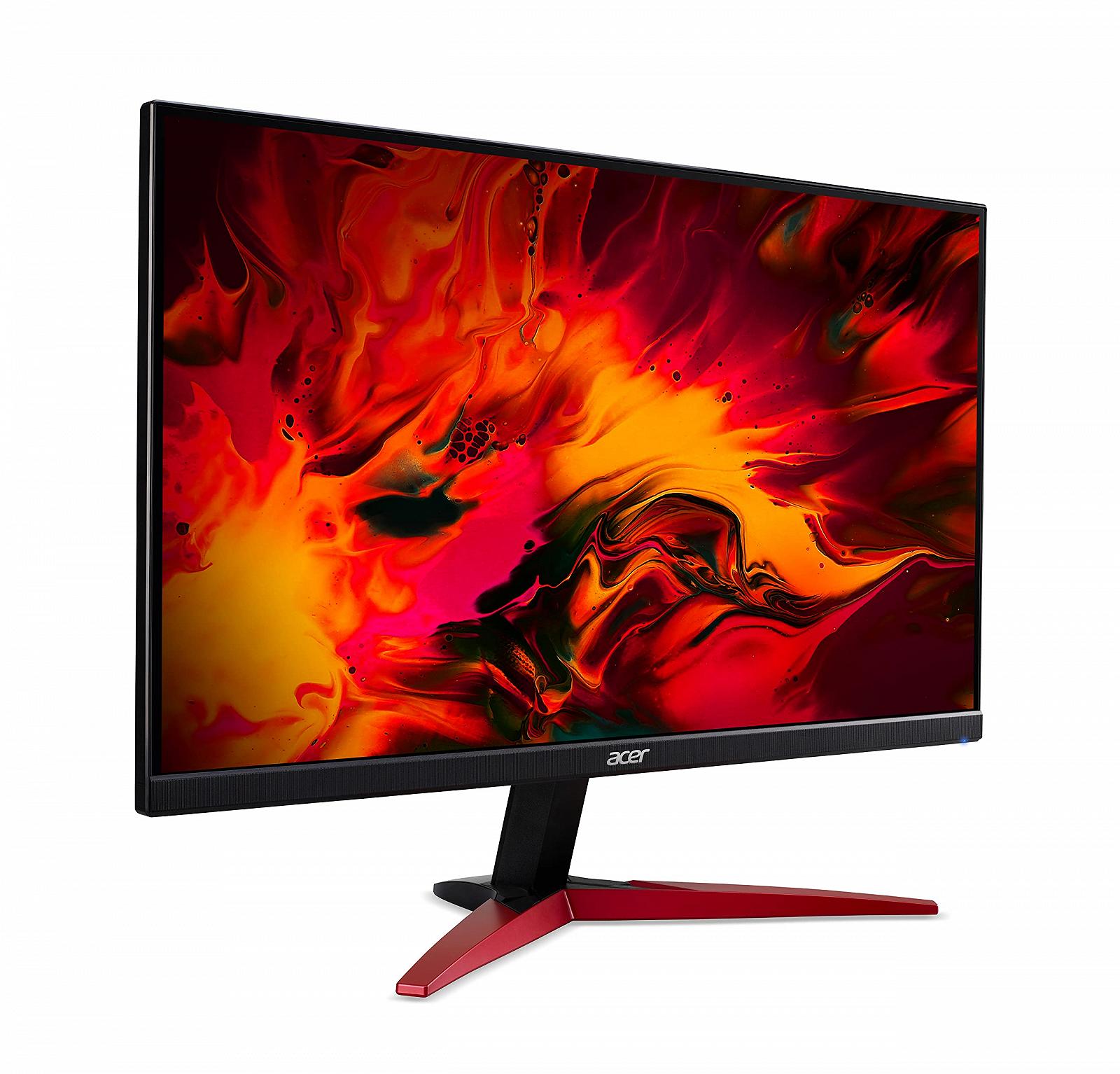 Монитор Acer Nitro KG241YS3 23.8 дюйма (60 см экран) Full HD, 180Hz, 1ms (VRB), 2xHDMI 2.0, DP 1.2, AMD FreeSync Premium, чёрный, фото №2