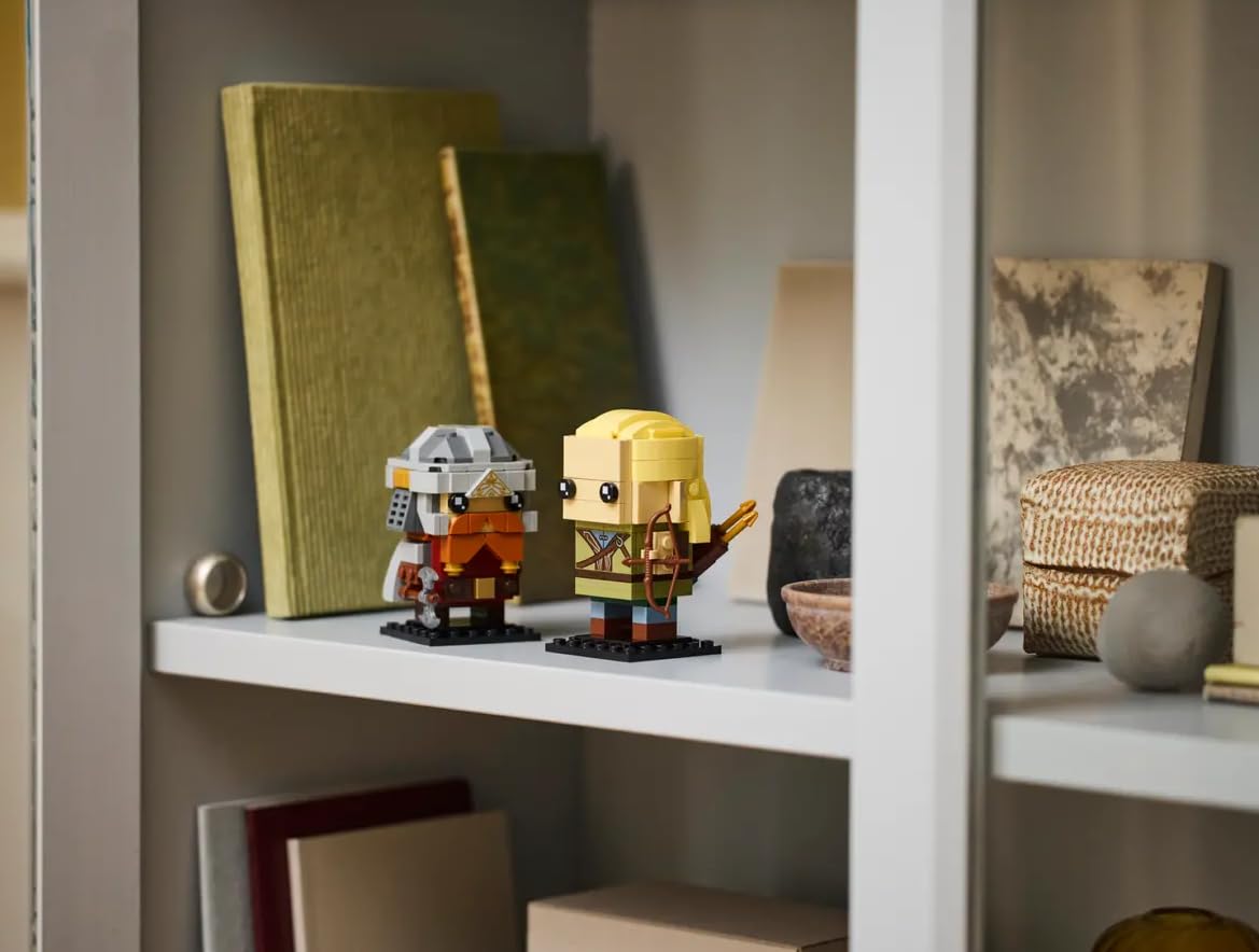 Конструктор LEGO BrickHeadz 40751 Legolas и Gimli в оригинальной упаковке, фото №5 Конструктор LEGO BrickHeadz 40751 Legolas и Gimli в оригинальной упаковке, фото №5