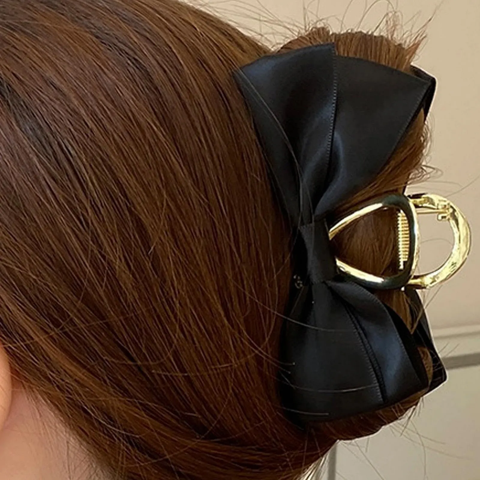 Заколка-краб для волос с бантом | Большая заколка-краб - Нескользящая заколка для волос с большим бантом Аксессуары для костюмов на день рождения и шоу, фото №3 Заколка-краб для волос с бантом | Большая заколка-краб - Нескользящая заколка для волос с большим бантом Аксессуары для костюмов на день рождения и шоу, фото №3