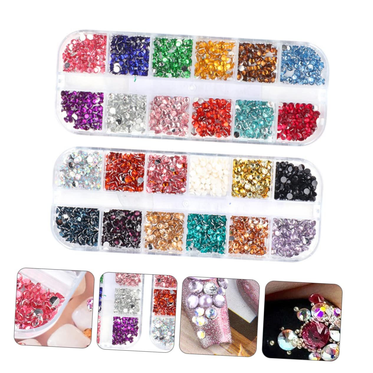 Тип: Стрази WOONEKY DIY Камінці для нігтів Манікюрні прикраси, фото №8