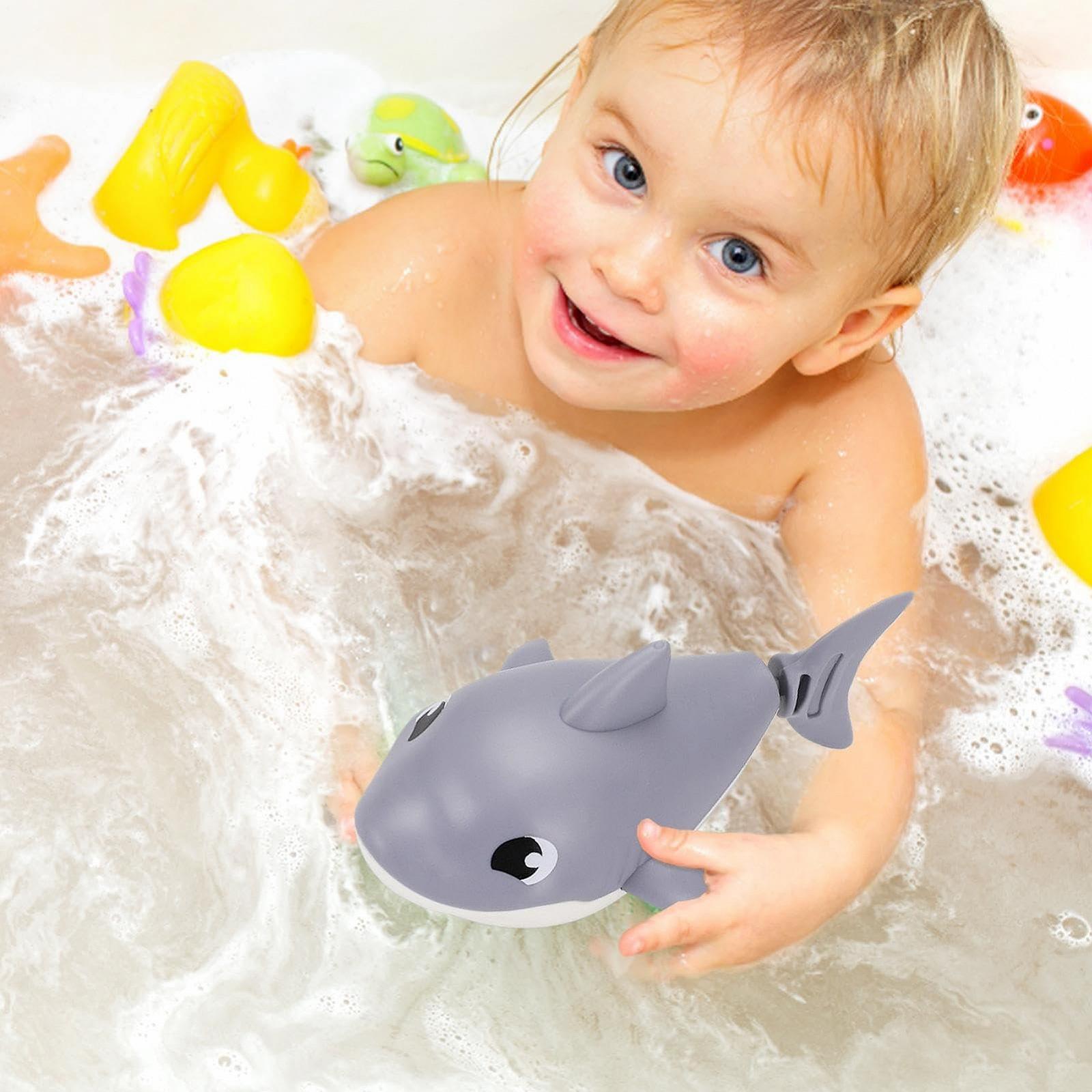 Игрушка для ванной Акула заводная для малышей, фото №8